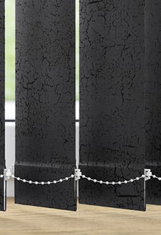 Ajanta (Blackout), Raven - Vertical Blind Slats